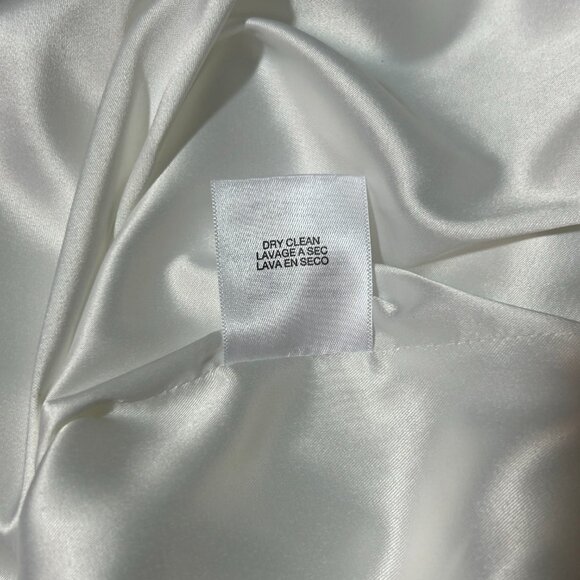 Badgley Mischka Tiered Fringe Cocktail Flapper Dress - Picture 8 of 8